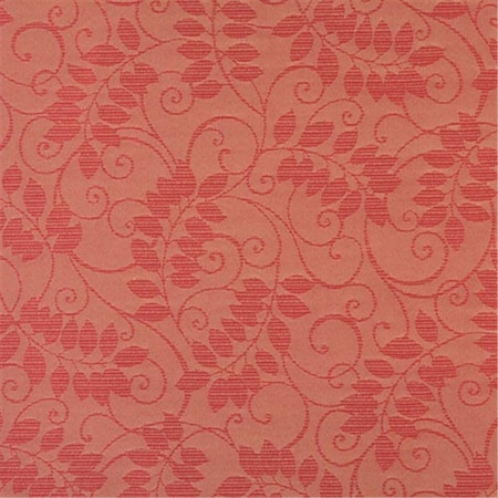 Designer Fabrics 54 In. Wide Red- Floral Vine Outdoor- Indoor- Marine Scotchgarded Fabric F630